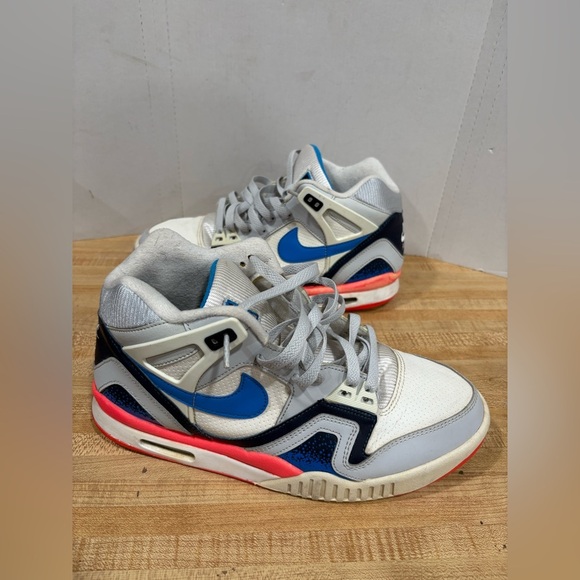 Nike Air Tech Challenge II 2 OG SZ 9 Photo Blue Andre Agassi Lava 318408-101 - Picture 1 of 11